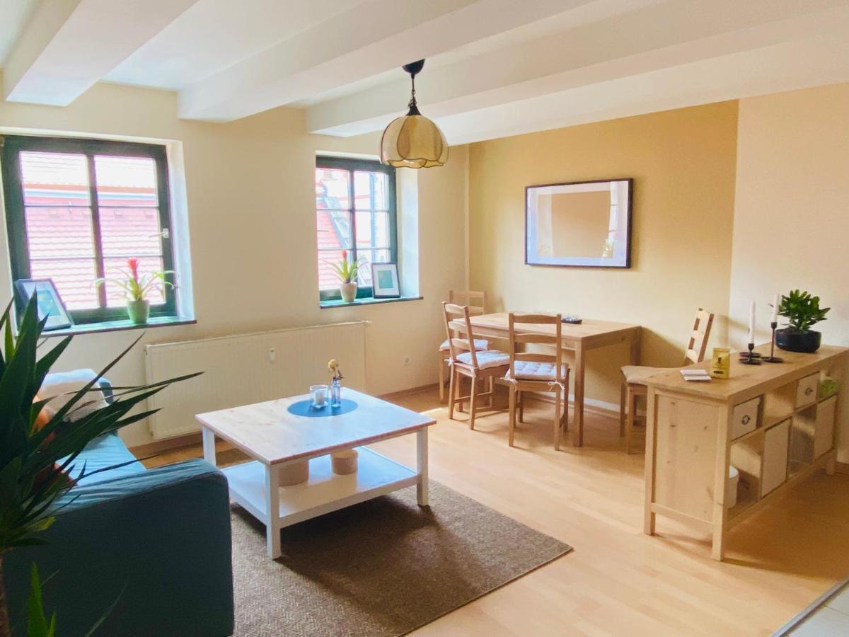 Gemütliche Wohnung am Engelserker Pirna Exterior foto
