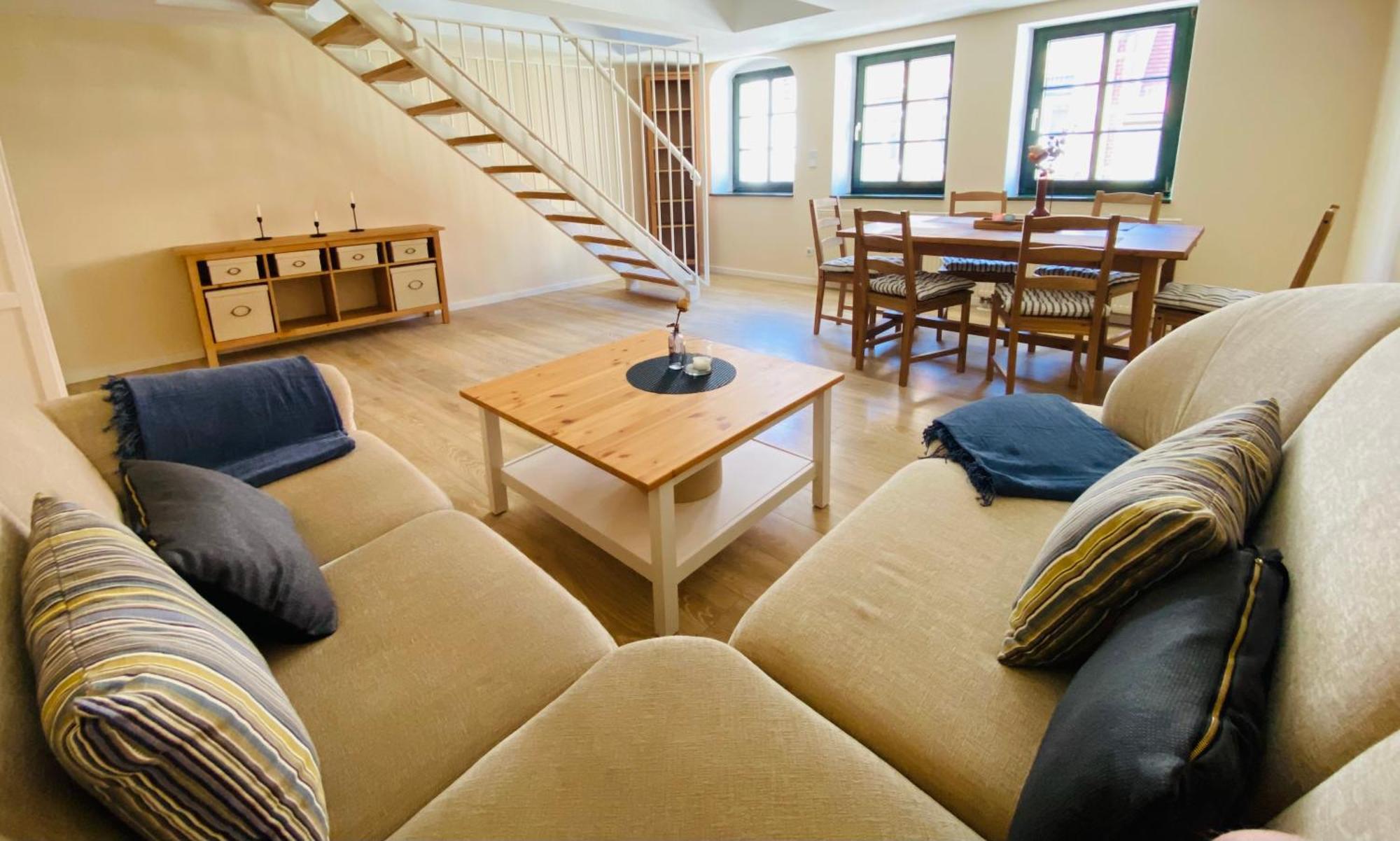Gemütliche Wohnung am Engelserker Pirna Exterior foto